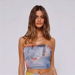 Tiger Mist Fraser Top in Painting